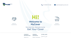 Desktop Screenshot of getmycover.com